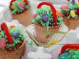 Ice Cone Easter Baskets Recipe