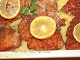 Italian Bake Fried Lemon Chicken Cutlet Recipe and Cookbook Offer