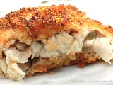Italian Baked Parmesan Cracker Crusted Flounder