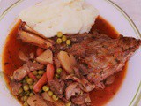Italian Style Lamb Shank Cabernet Stew