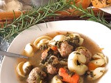 Italian Wedding Style Tortellini Soup