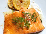 Lemon Teriyaki Smoked Salmon