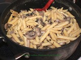 Mushroom Ricotta Penne Pasta Recipe