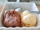 Old Fashioned Vanilla or Chocolate Ice Milk