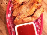 Panko Dijon Mayonnaise Coated Chicken Strips