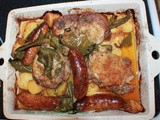 Pork Chop and Sausage Bake Recipe