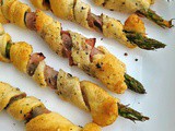 Prosciutto Asparagus Spirals