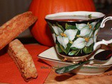 Pumpkin Pistachio Biscotti