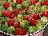 Roasted Tomato Brussels Cranberry Recipe