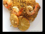 Shrimp Topped Buttery Flounder