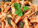 Spinach Penne Pomodoro