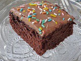 Vintage Chocolate Mayonnaise Scratch Cake or Cake Mix Version