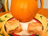 White Chocolate Pumpkin Blondies Recipe