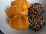 Carrot and sweet potato mash
