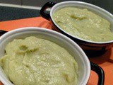 Cauliflower mash with leeks