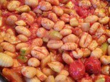 Gnocchi with courgettes and tomatoes