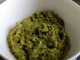 Homemade Broccoli pesto