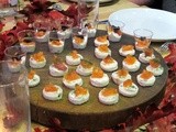 Smoked salmon Verrines