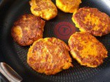 Sweet potatoes blini