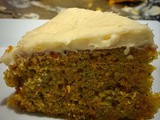 Carrot cake with cream cheese frosting