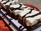 Chocolate chip cheesecake brownie