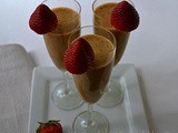 Mango strawberry fusion smoothie