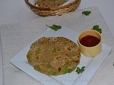 Matar paratha