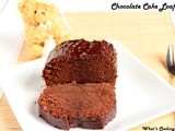 Chocolate Cake Loaf