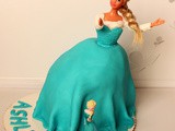 Frozen Elsa Birthday Cake