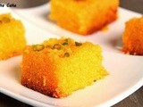 Mango Semolina Cake