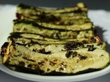 Oven Grilled Zucchini with herbs - Quickie