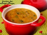 Zucchini Dal Tadka - Peerkangai Paruppu