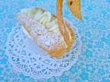 Daring Bakers August 2012 - Filled pâte à choux swans challenge