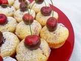 Muffini s ricottom, trešnjama i kokosom + sirup od trešanja