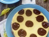 Točkasti cheesecake s nutellom