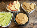 2-Ingredient Creamy Peanut Butter Dip