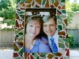 Broken Memories Redux {diy Mosaic Frame}