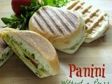 Caprese Panini Without a Press {3 Ways!}