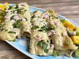 Creamy Seafood Enchiladas