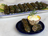 Dolma with Meat (Stuffed Grape Leaves)