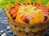 Favorite Layered Taco Salad {Vintage Recipe Redux}
