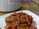 Indian Eggplant – Pickling Style {Recipe}