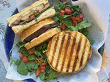 Italian Grilled Eggplant Panini