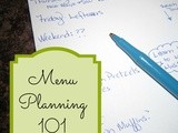 Menu Planning 101