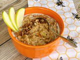 Rice Cooker Steel Cut Oats with Apples & Cinnamon