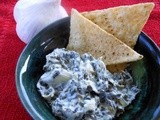 Roasted Garlic Spinach-Artichoke Dip