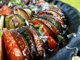 Roasted Ratatouille {with Pan-fried Onions}