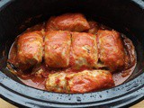 Slow Cooker Stuffed Cabbage Rolls {Polish-style Gołąbki}