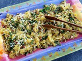 Spaghetti Squash with Garlic & Almonds