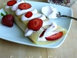 Strawberry Crème Crêpes